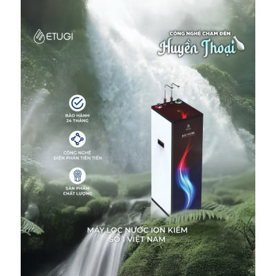 Máy Lọc Nước Ion Kiềm 2 chế độ nước nóng lạnh ETG-102NL