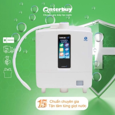 Máy lọc nước điện giải ion kiềm Kangen LeveLuk K8 8 tấm điện cực